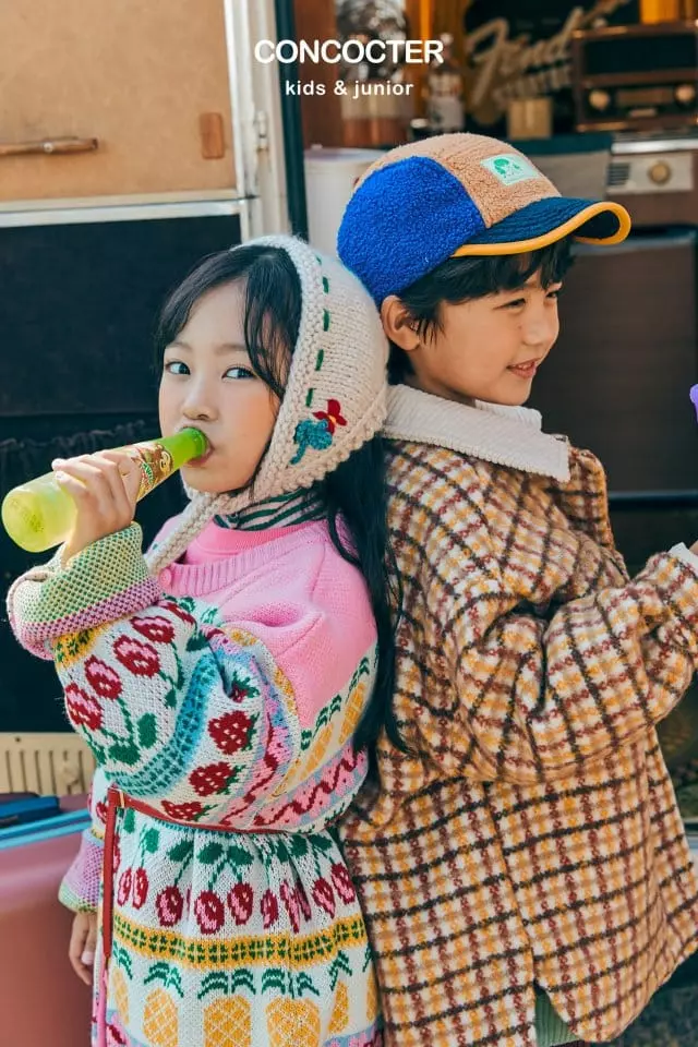 Concocter - Korean Children Fashion - #fashionkids - Sweet Fruit Cardigan - 10