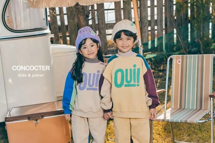 Concocter - Korean Children Fashion - #fashionkids - We Are Fleece Top Bottom Set - 3