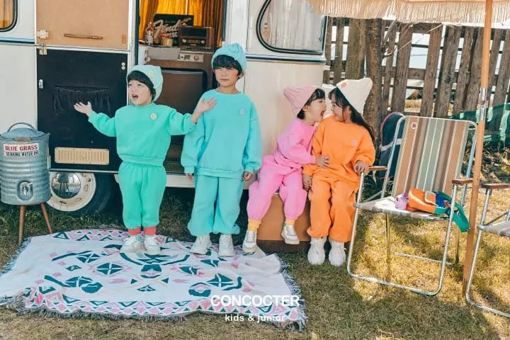 Concocter - Korean Children Fashion - #fashionkids - Chucream Top Bottom Set - 6