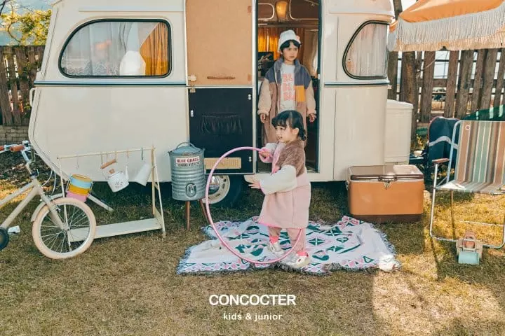 Concocter - Korean Children Fashion - #fashionkids - Mosic Padding Jumper - 4