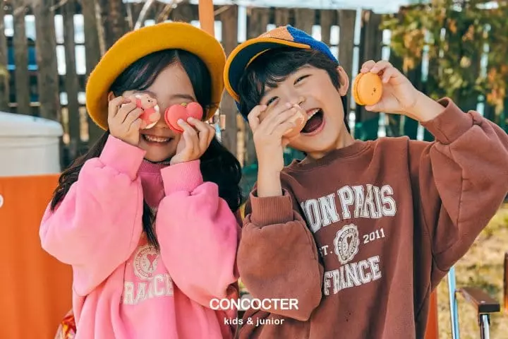 Concocter - Korean Children Fashion - #kidsshorts - Mon Paris Sweatshirt - 3