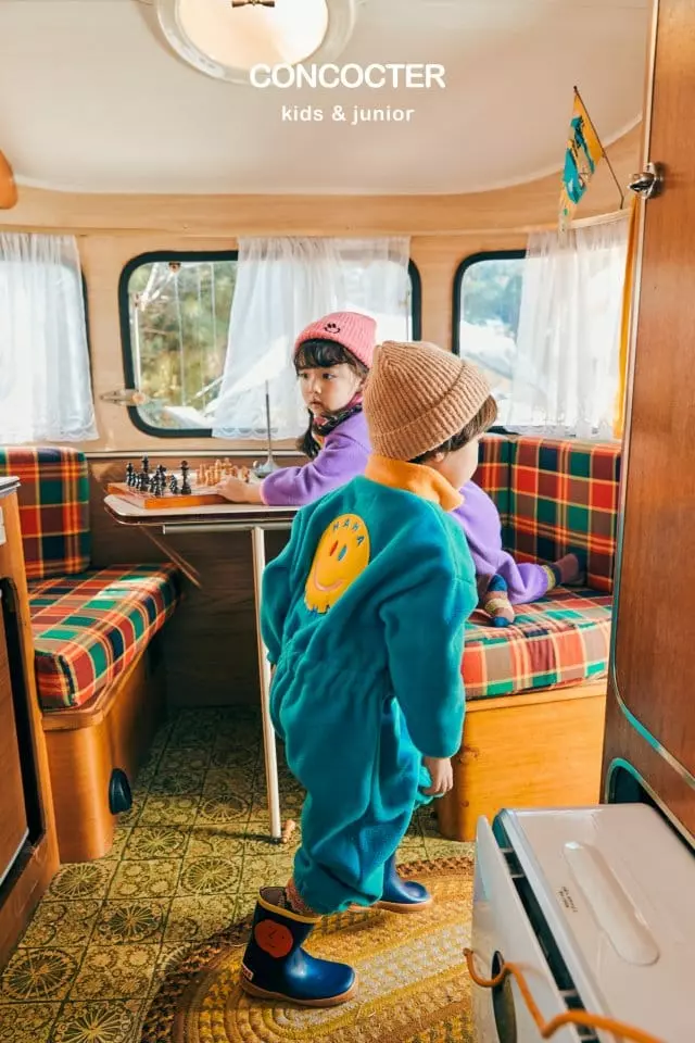 Concocter - Korean Children Fashion - #kidsshorts - Happy Smile Play Jumpsuit - 8