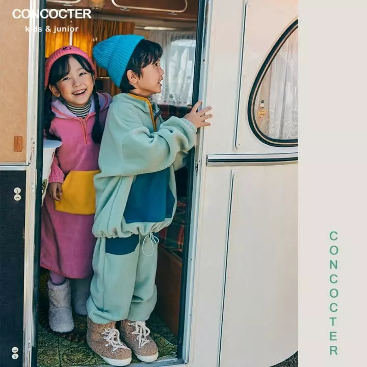 Concocter - Korean Children Fashion - #kidsstore - Gogo Fleece Top Bottom Set
