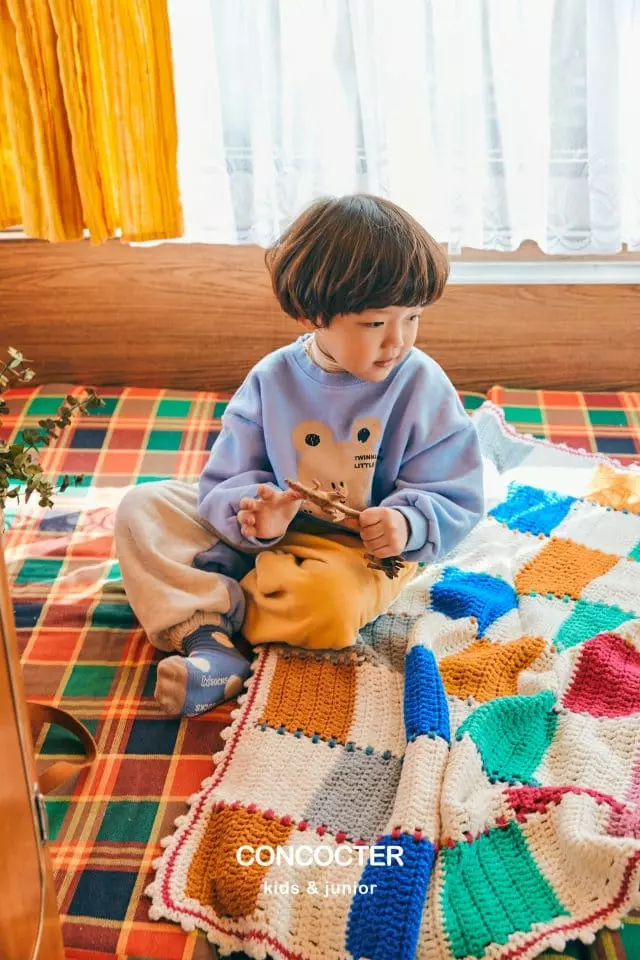 Concocter - Korean Children Fashion - #kidsstore - Half Top Bottom Set - 2