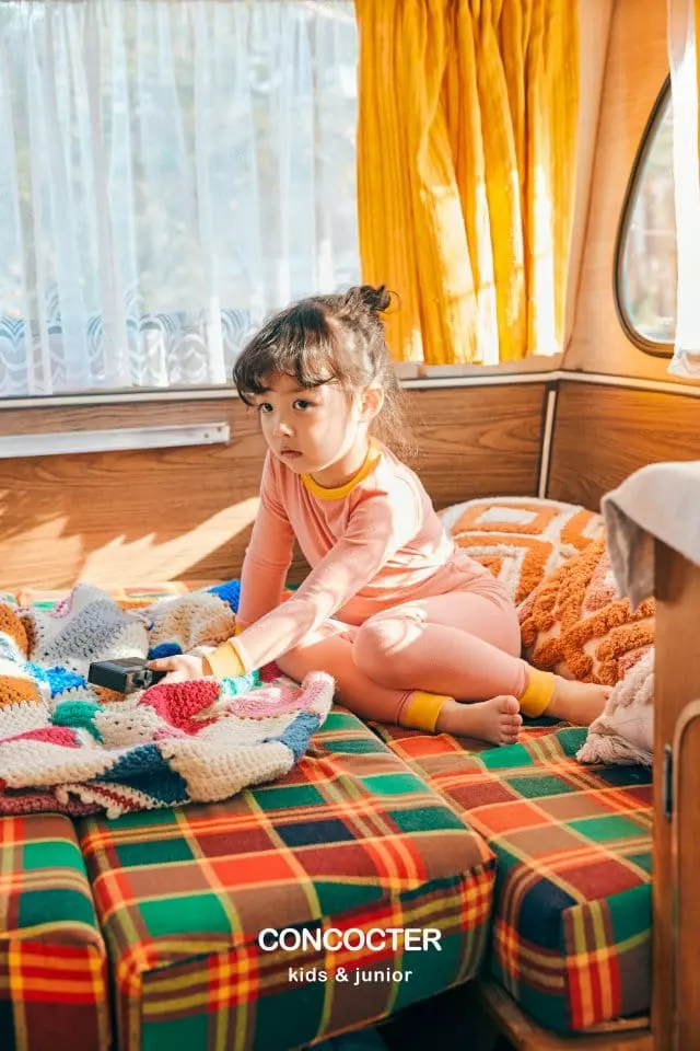 Concocter - Korean Children Fashion - #kidsstore - Alcong Dalcong Fleece Easywear - 8