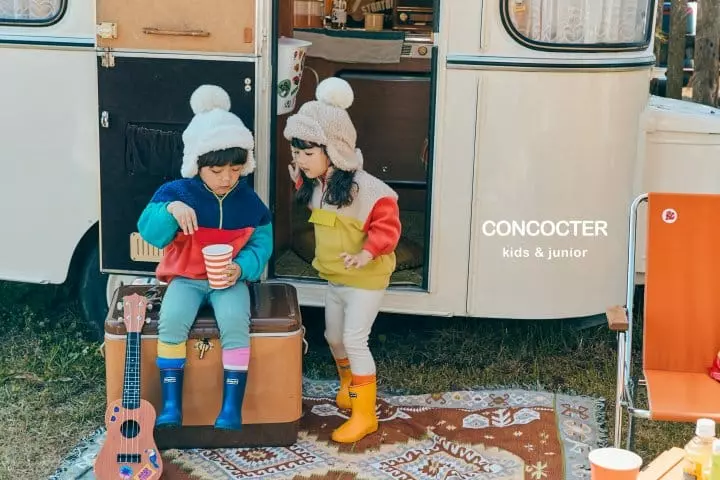 Concocter - Korean Children Fashion - #kidzfashiontrend - Color Dumble Anorak - 2