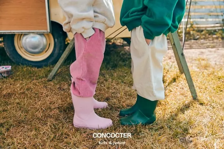 Concocter - Korean Children Fashion - #littlefashionista - Rib Pants - 3