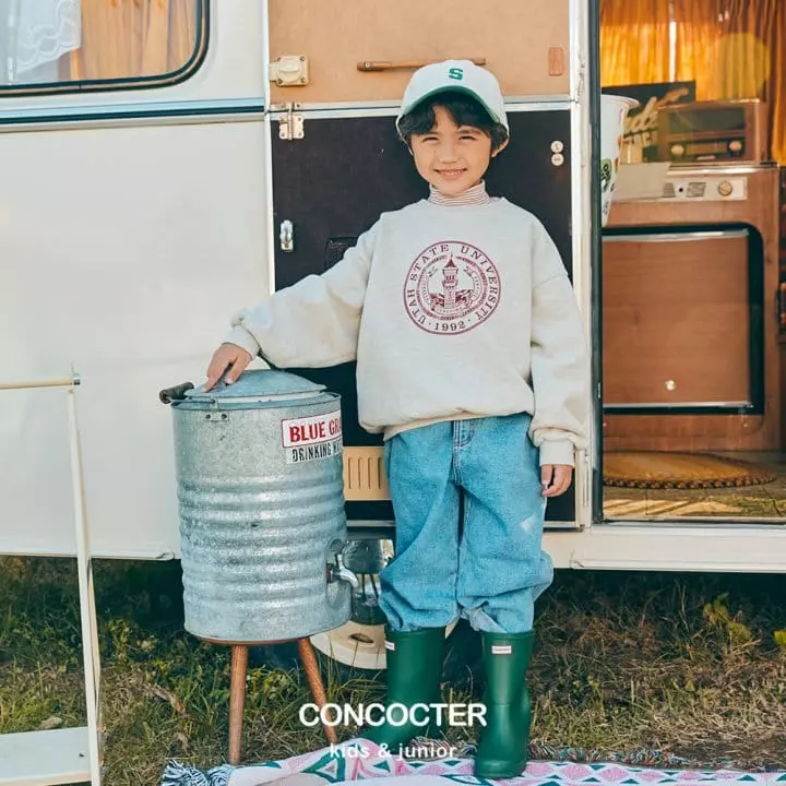 Concocter - Korean Children Fashion - #littlefashionista - Fleece Basic Jeans