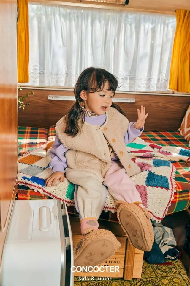 Concocter - Korean Children Fashion - #littlefashionista - Half Top Bottom Set - 5