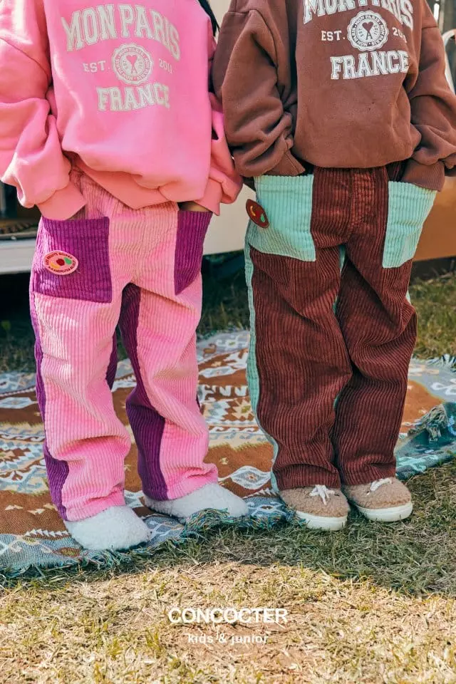 Concocter - Korean Children Fashion - #littlefashionista - Block Pants