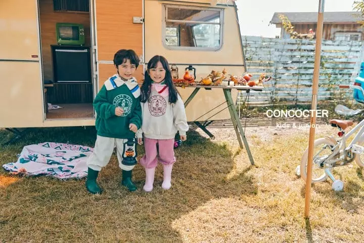 Concocter - Korean Children Fashion - #littlefashionista - Uta Fleece Sweatshirt - 7
