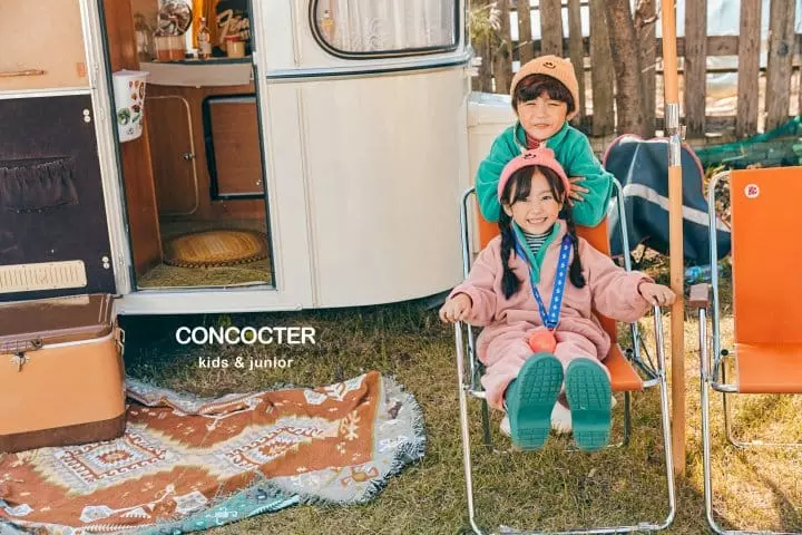 Concocter - Korean Children Fashion - #magicofchildhood - Pretty Fleece Top Bottom Set - 7