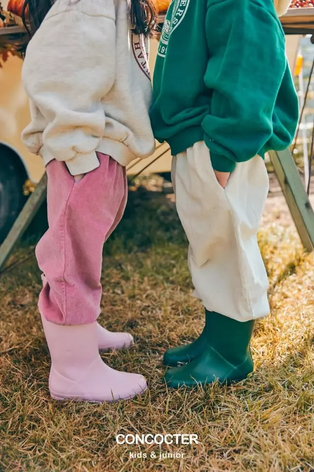 Concocter - Korean Children Fashion - #littlefashionista - Rib Pants - 4