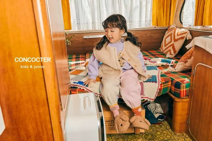 Concocter - Korean Children Fashion - #magicofchildhood - Half Top Bottom Set - 6
