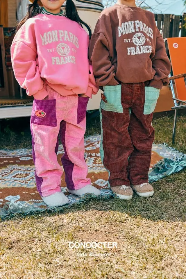 Concocter - Korean Children Fashion - #magicofchildhood - Block Pants - 2