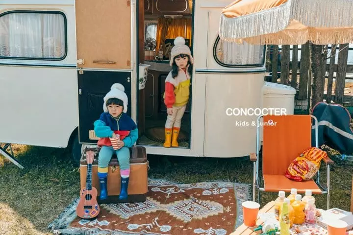 Concocter - Korean Children Fashion - #magicofchildhood - Color Dumble Anorak - 5