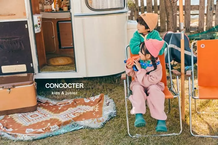Concocter - Korean Children Fashion - #minifashionista - Pretty Fleece Top Bottom Set - 8
