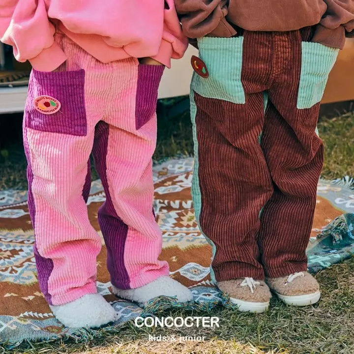 Concocter - Korean Children Fashion - #minifashionista - Block Pants - 3