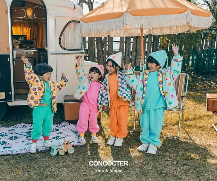 Concocter - Korean Children Fashion - #minifashionista - Fleece Revesible Jumper - 2