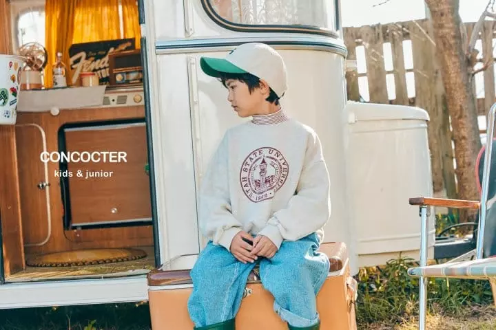 Concocter - Korean Children Fashion - #minifashionista - Fleece Basic Jeans - 4