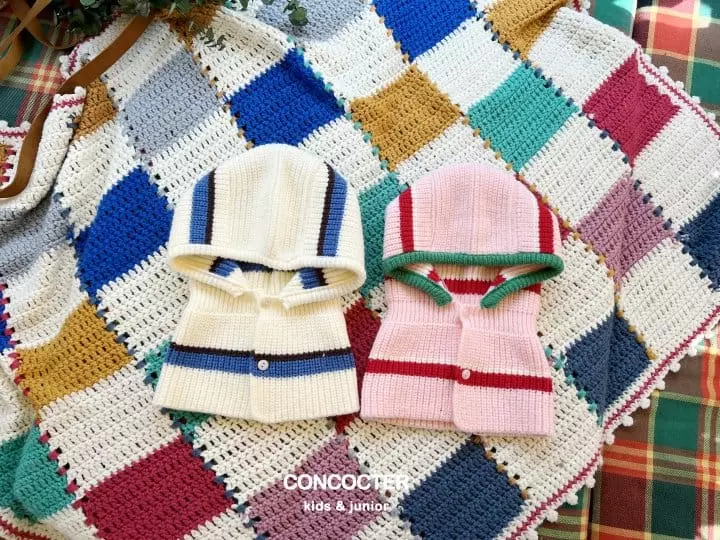 Concocter - Korean Children Fashion - #prettylittlegirls - Stripes Neck Warmer