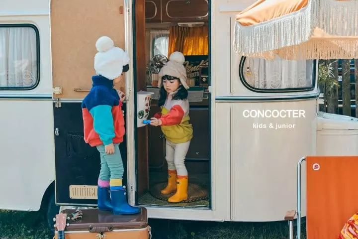 Concocter - Korean Children Fashion - #prettylittlegirls - Color Dumble Anorak - 7