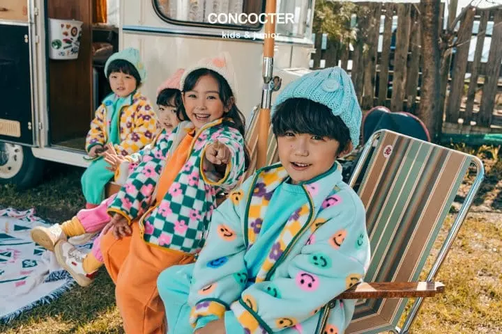 Concocter - Korean Children Fashion - #prettylittlegirls - Fleece Revesible Jumper - 3