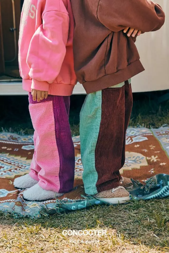 Concocter - Korean Children Fashion - #stylishchildhood - Block Pants - 7