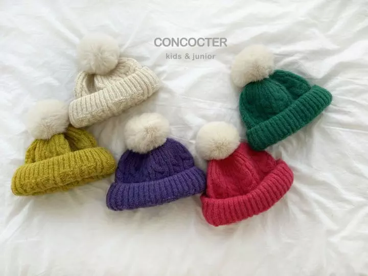 Concocter - Korean Children Fashion - #stylishchildhood - Vivivi Twist Beanie - 6