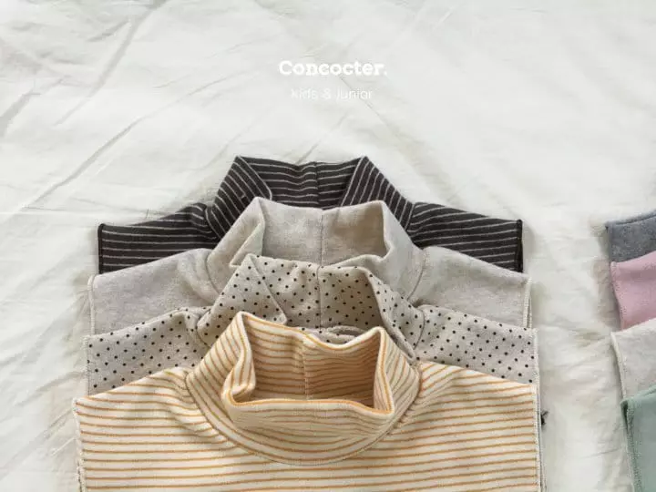 Concocter - Korean Children Fashion - #stylishchildhood - Ssok Turtleneck  - 2
