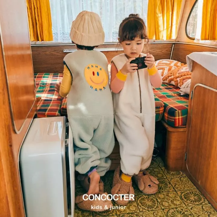 Concocter - Korean Children Fashion - #todddlerfashion - Sleep Jumpsuit