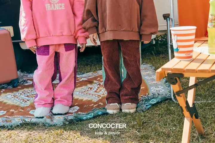 Concocter - Korean Children Fashion - #toddlerclothing - Block Pants - 6