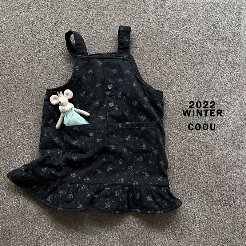 Coou - Korean Children Fashion - #kidsshorts - Loenb Dungarees One-piece - 2