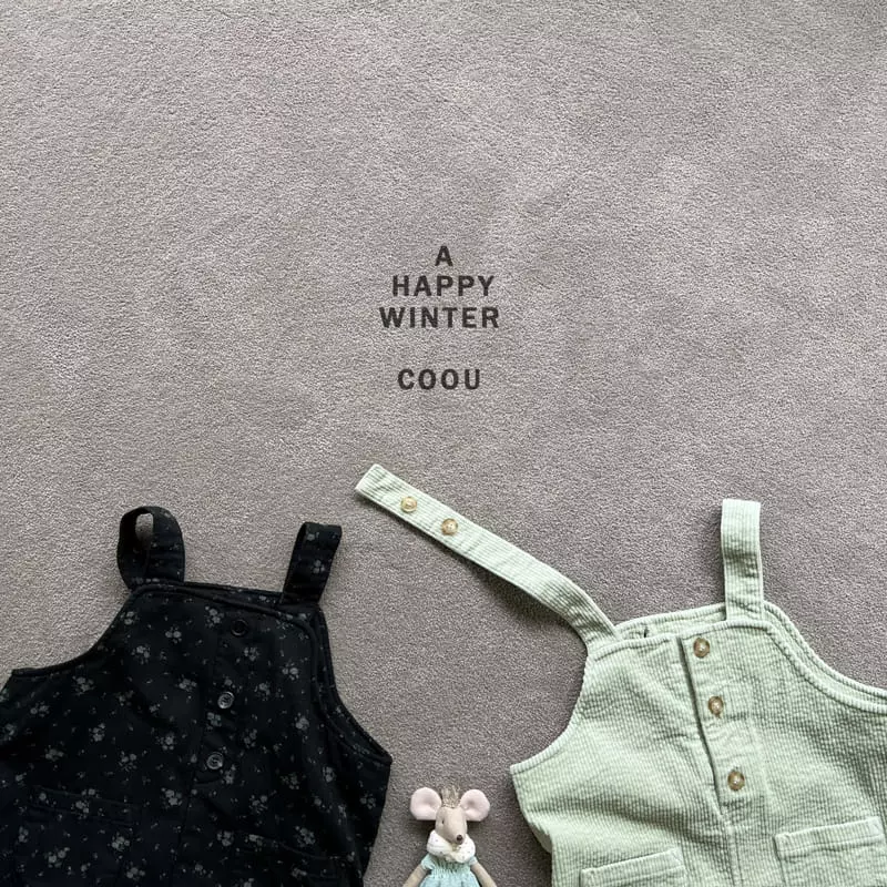 Coou - Korean Children Fashion - #kidsstore - Loenb Dungarees One-piece - 3