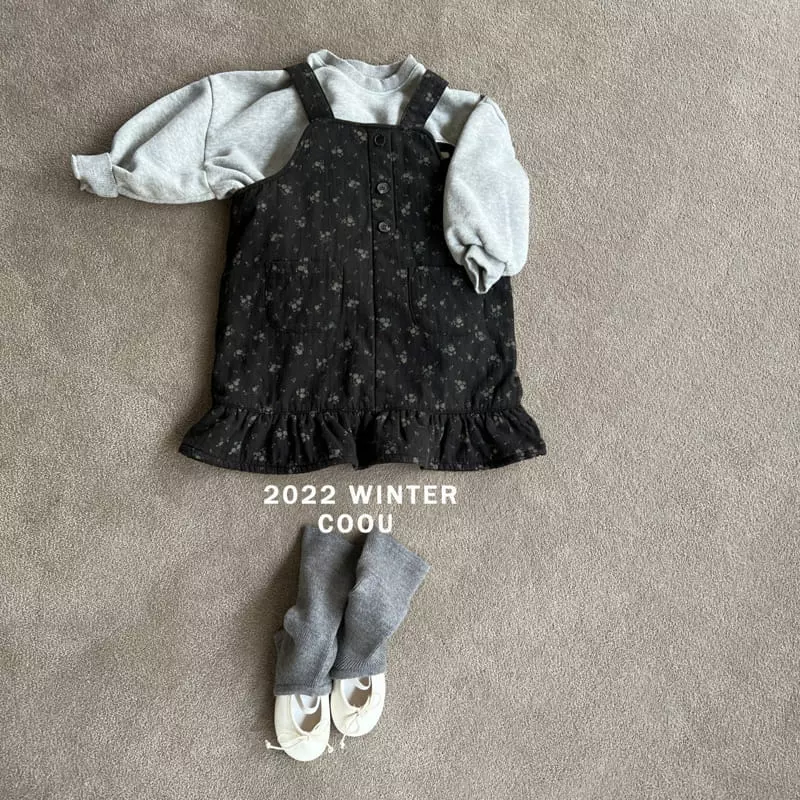 Coou - Korean Children Fashion - #kidsstore - Loenb Dungarees One-piece - 4