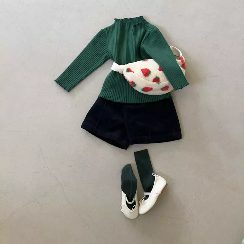 Coou - Korean Children Fashion - #littlefashionista - Cloud Fleece Span Shorts - 5