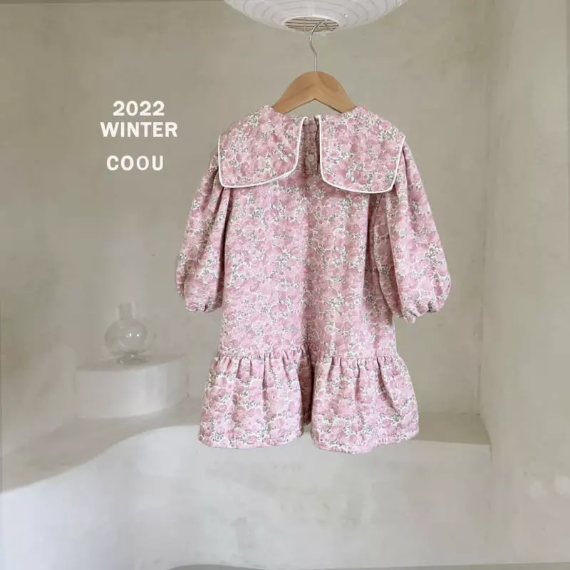 Coou - Korean Children Fashion - #littlefashionista - Low One-piece Pink - 3