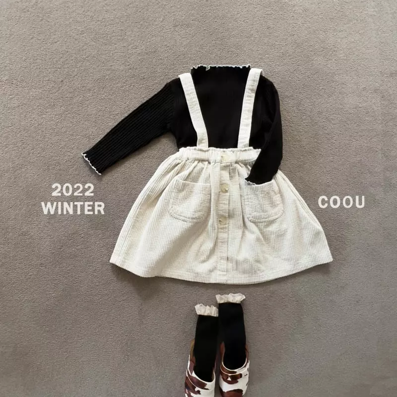 Coou - Korean Children Fashion - #prettylittlegirls - Wave Half Turtleneck  - 10