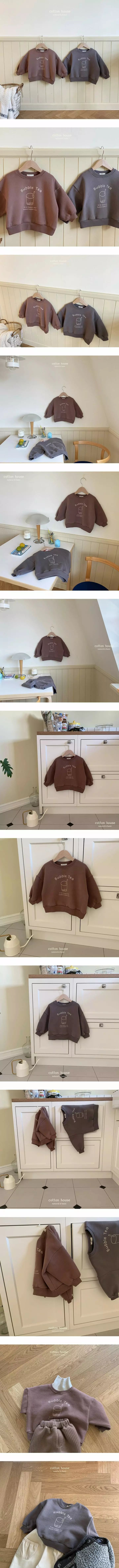Cotton House - Korean Children Fashion - #designkidswear - Bubble Sweatshirt