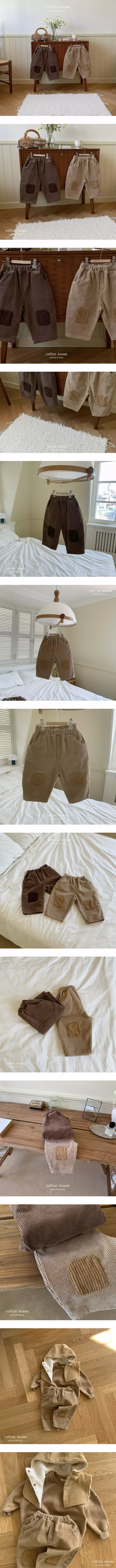 Cotton House - Korean Children Fashion - #magicofchildhood - Bread Rib Pants