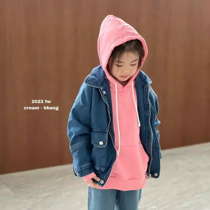 Cream Bbang - Korean Children Fashion - #Kfashion4kids - Pigment Hoody Tee - 5
