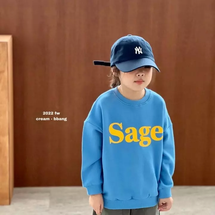 Cream Bbang - Korean Children Fashion - #kidzfashiontrend - Sage Sweatshirt - 4