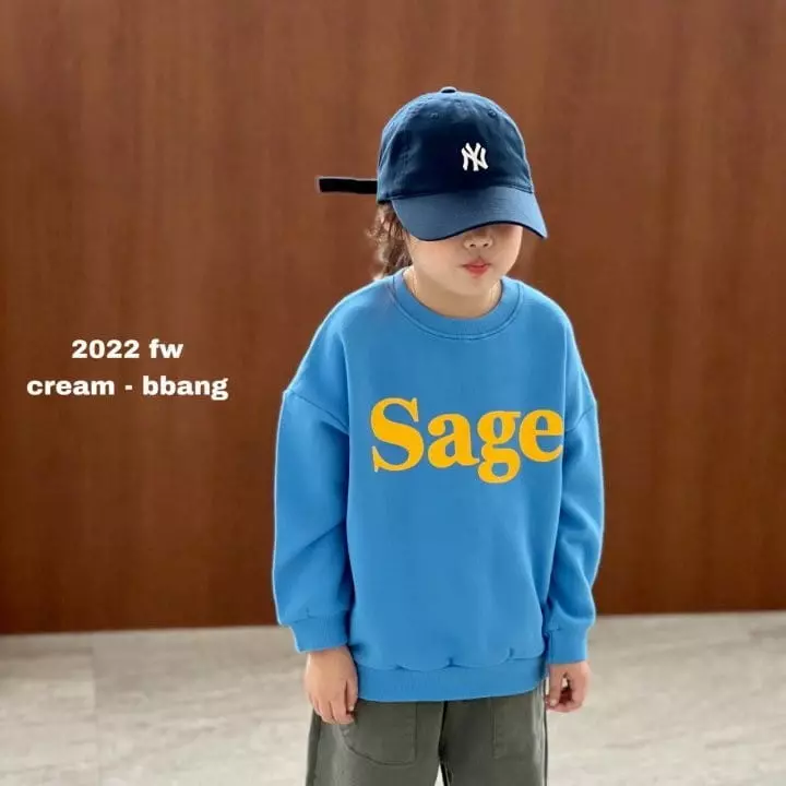 Cream Bbang - Korean Children Fashion - #childofig - Sage Sweatshirt - 12