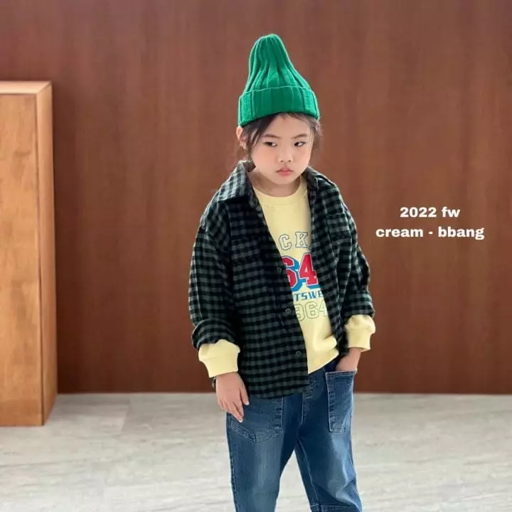 Cream Bbang - Korean Children Fashion - #childrensboutique - Haki Sweatshirt - 11
