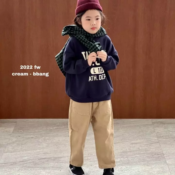 Cream Bbang - Korean Children Fashion - #childrensboutique - WSU Sweatshirt - 10