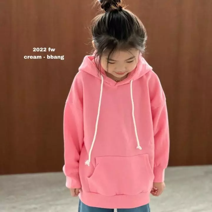 Cream Bbang - Korean Children Fashion - #kidsstore - Pigment Hoody Tee - 3