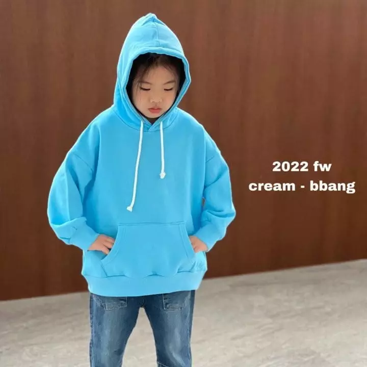 Cream Bbang - Korean Children Fashion - #kidsstore - Pigment Hoody Tee - 4