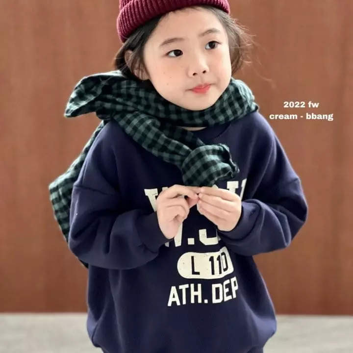 Cream Bbang - Korean Children Fashion - #littlefashionista - WSU Sweatshirt - 2