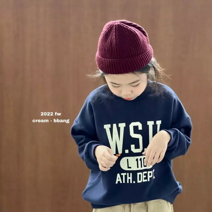 Cream Bbang - Korean Children Fashion - #magicofchildhood - WSU Sweatshirt - 3