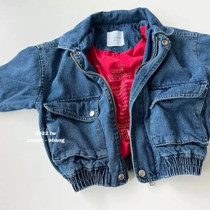 Cream Bbang - Korean Children Fashion - #minifashionista - Friends Jacket